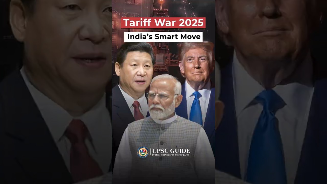 US Tariff War 2025 Explained: India&rsquo;s Smart Response & Global Impact | UPSC Guide