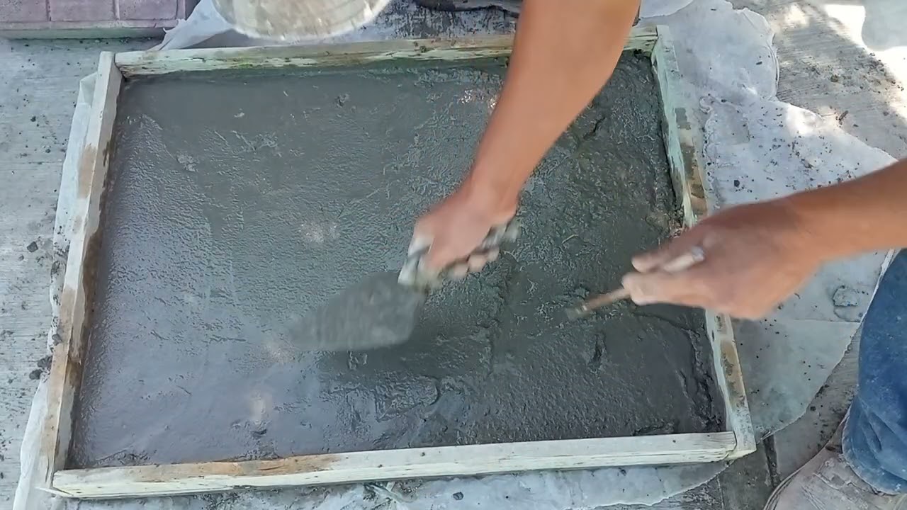 fabricar tapa para registro 4cm como debe ser