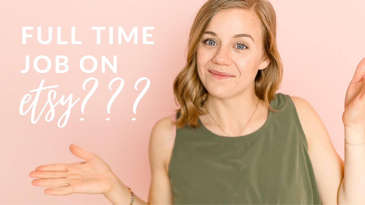 Can Etsy make money? | How to go FULL TIME on ETSY