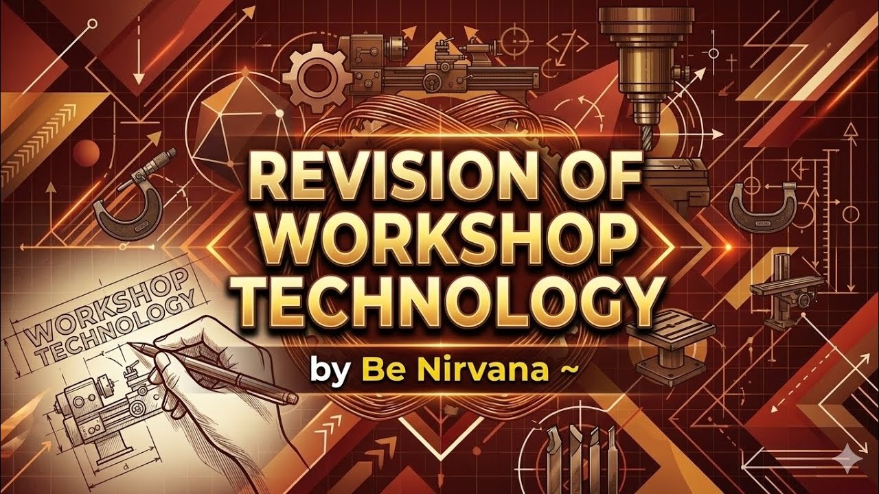 Revision of Workshop Technology | 05/03/26 | by Be Nirvana ~