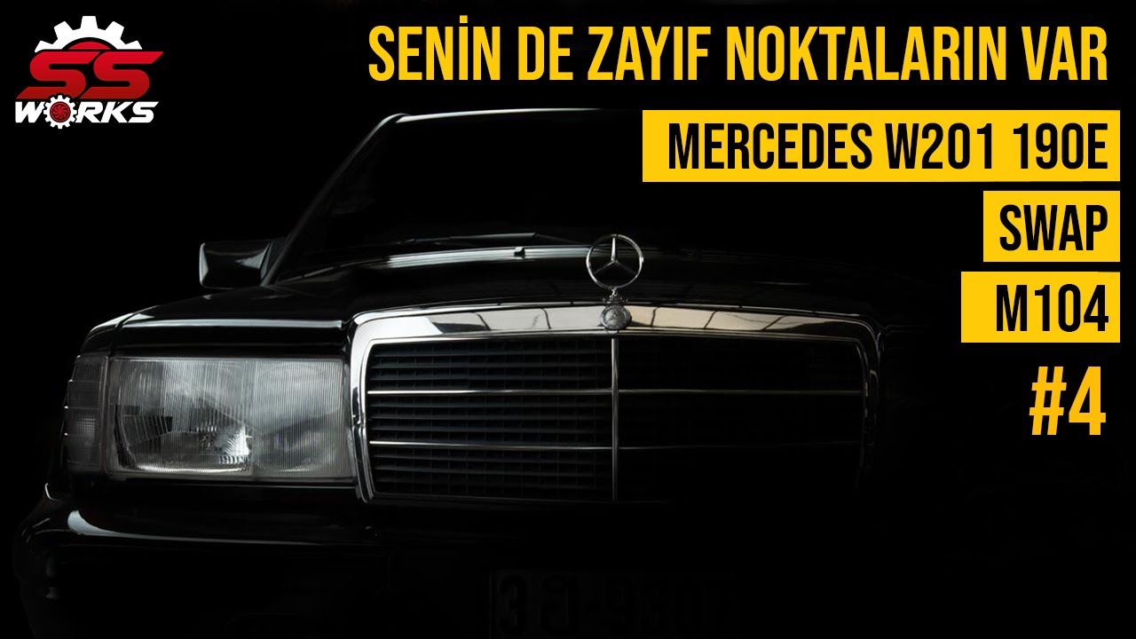 DEĞERLİ BAŞKA, KIYMETLİ BAŞKA (MERCEDES W201 190E SWAP M104 3.2) #4 SSWORKS