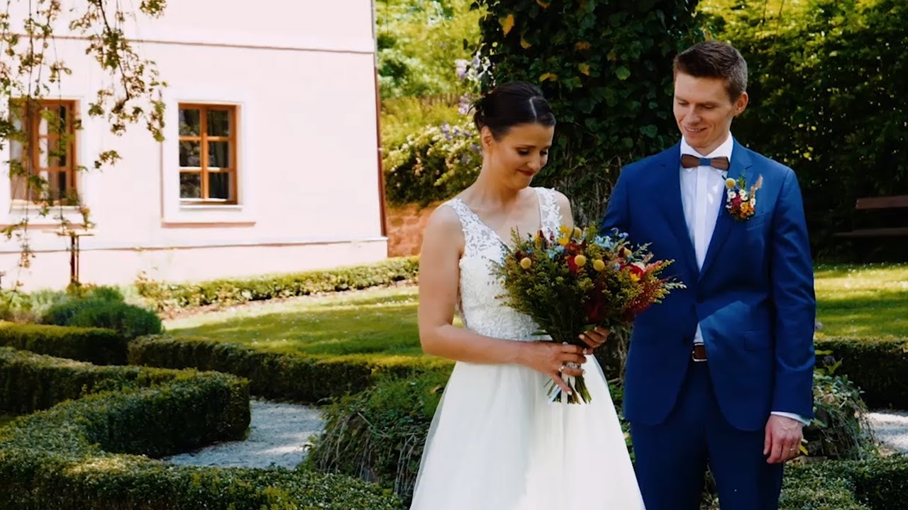 Karolína a Petr ♥ 5.6.2021 - Svatební video Zámeček Klokočov