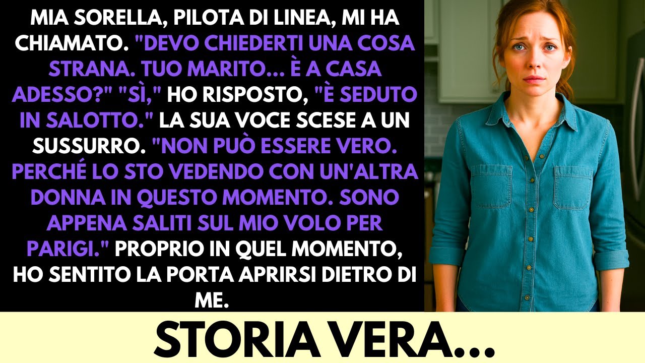 Mia Sorella Pilota Ha Visto Mio Marito Su Un Volo Di Lusso Per Parigi Con Un’Altra Donna