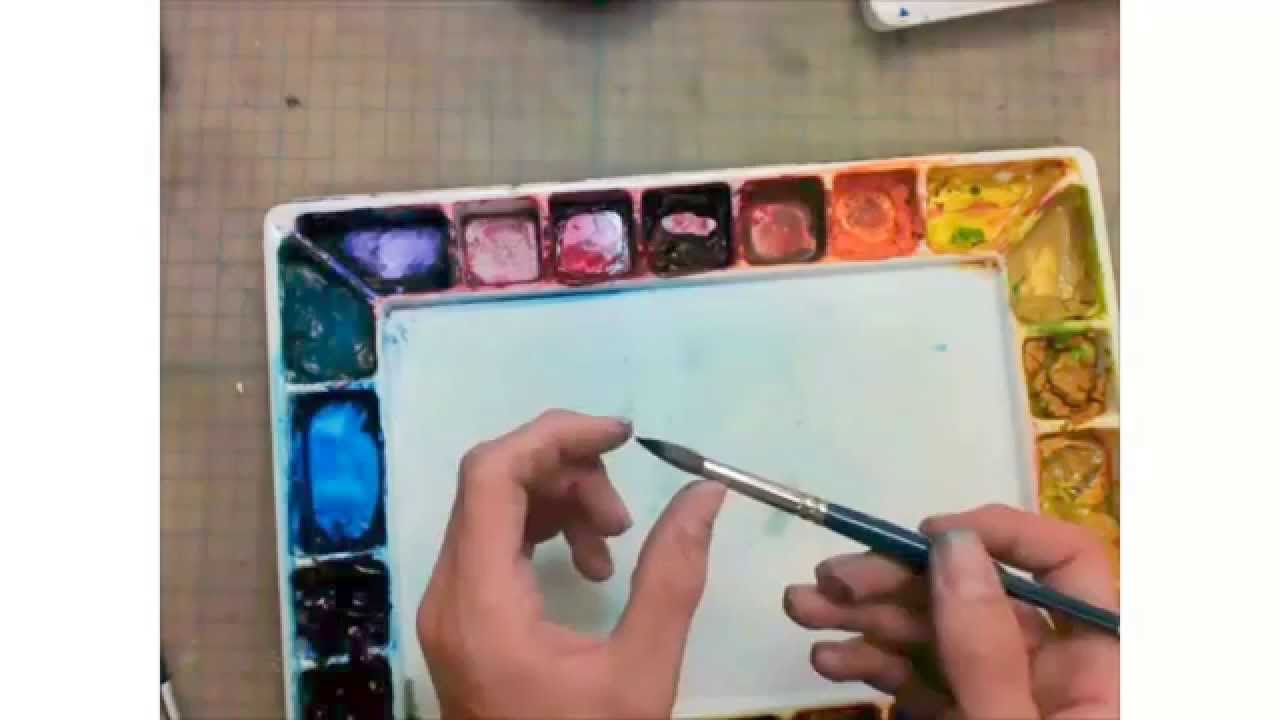 Painting theory poster- lecture and demo