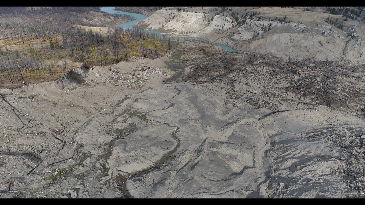 Chilcotin River landslide 2025