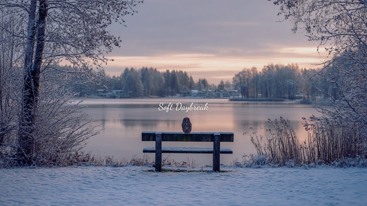 Soft Daybreak | Winter morning piano for reading & focus