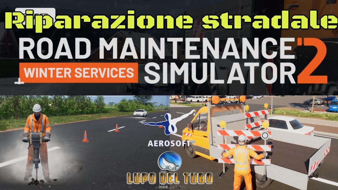 Road Maintenance Simulator 2 Lavori stradali #roadmaintenancesimulator2