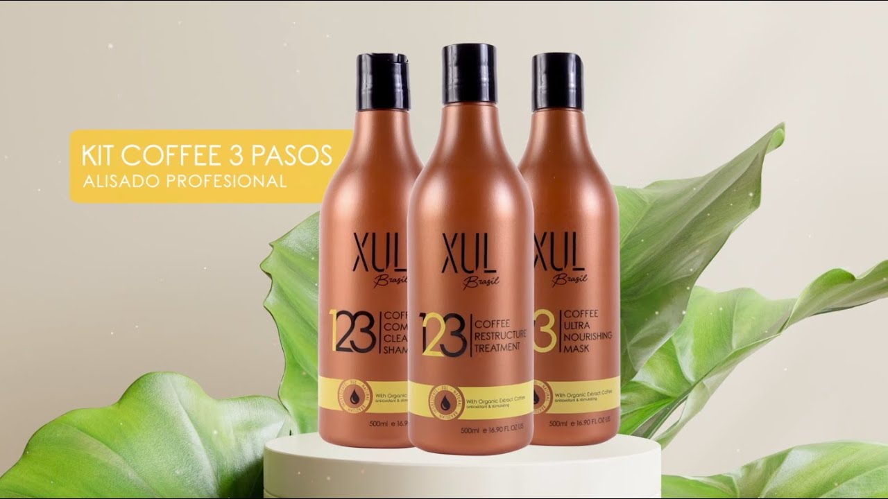 Xul Brasil - Tutorial Alisado Profesional 3 Pasos - Coffee Complete.