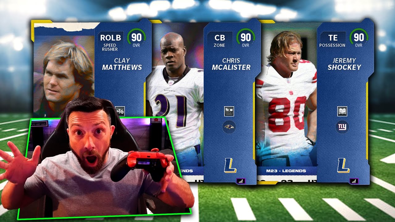 WARNING DO NOT ATTEMPT THESE MADDEN LEGEND PACKS