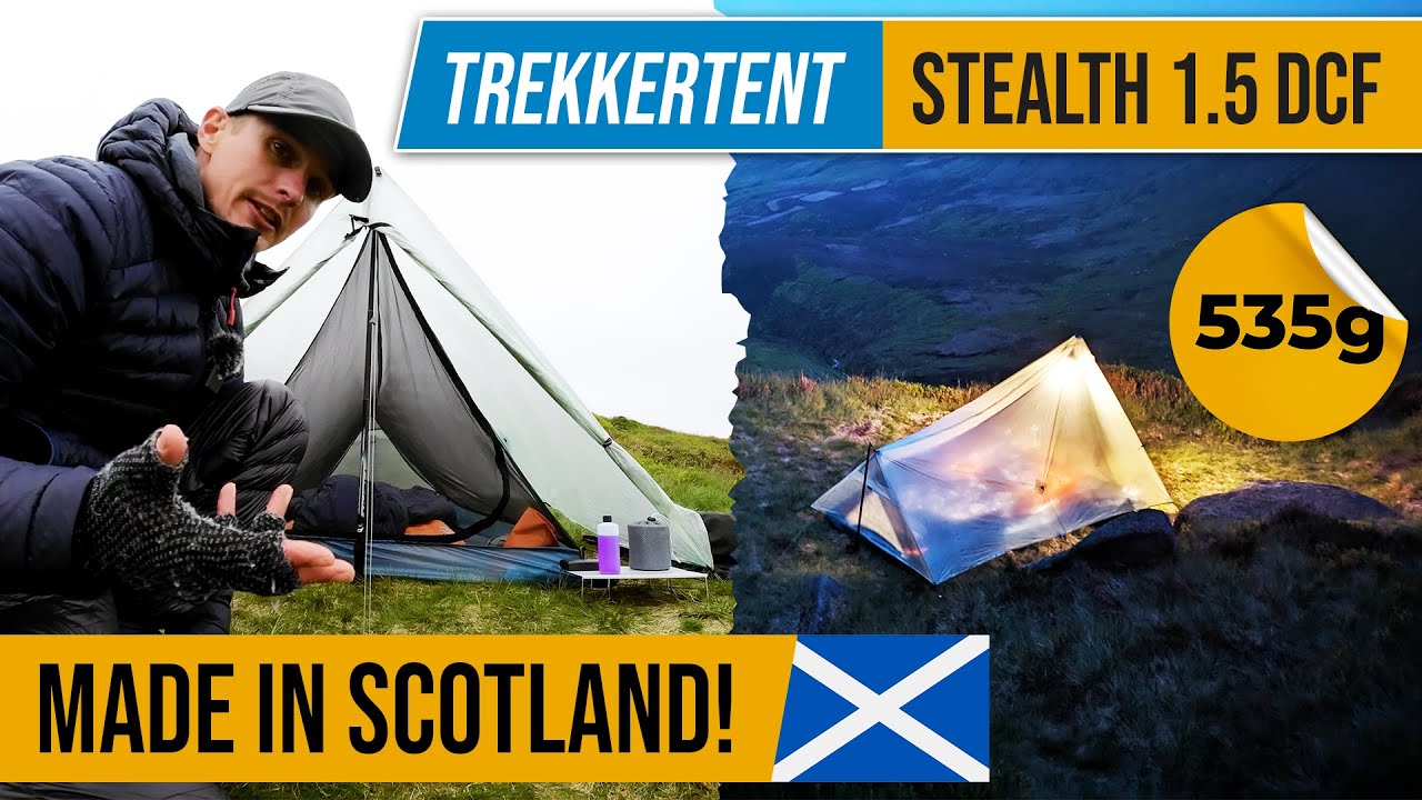 Trekkertent 1.5 DCF Review, an Ultralight DCF Tent that's made in Scotland