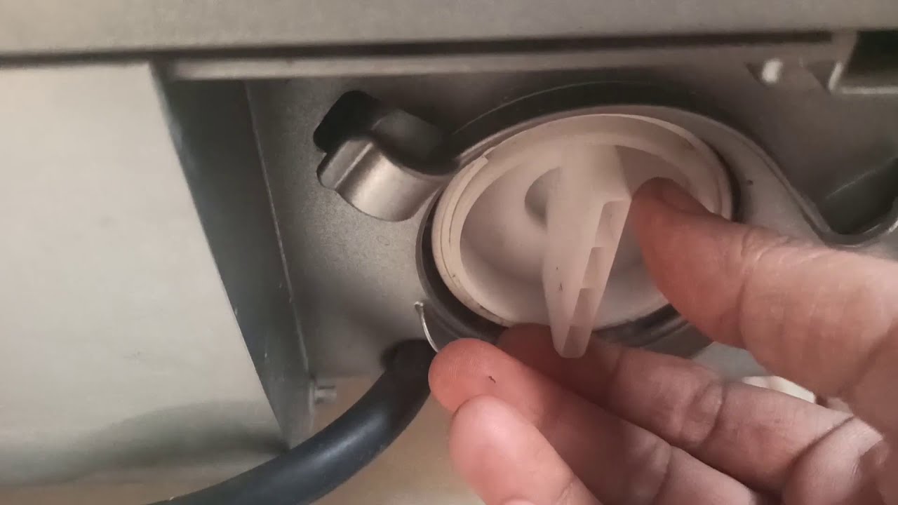 How to clean the pump filter and coin trap on IFB washing machine