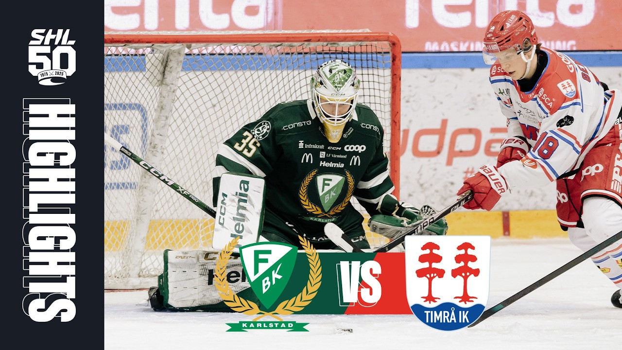 Färjestad vs Timrå | 12 mars 2026 | Highlights