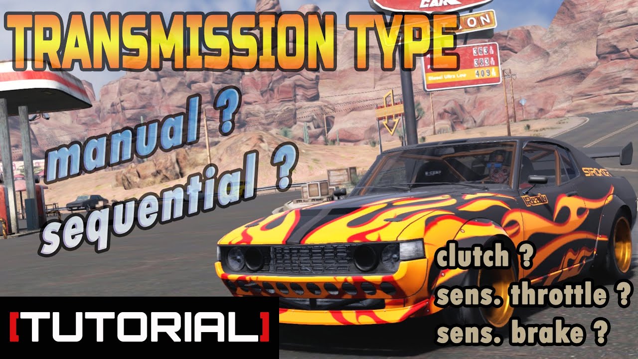 TRANSMISSION TYPES CarX Drift Racing 2