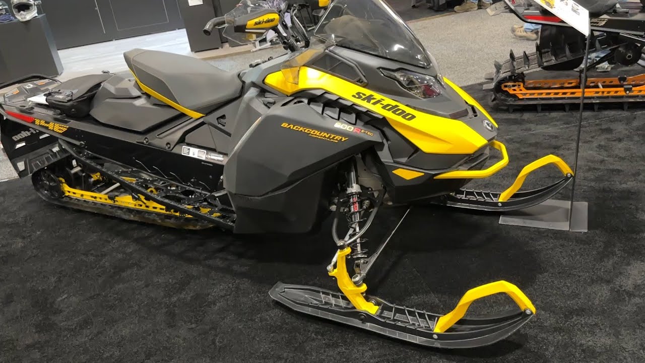 Amazing Snowmobile ! 2024 Ski Doo BackCountry Adrenaline 600R E-Tec Sled