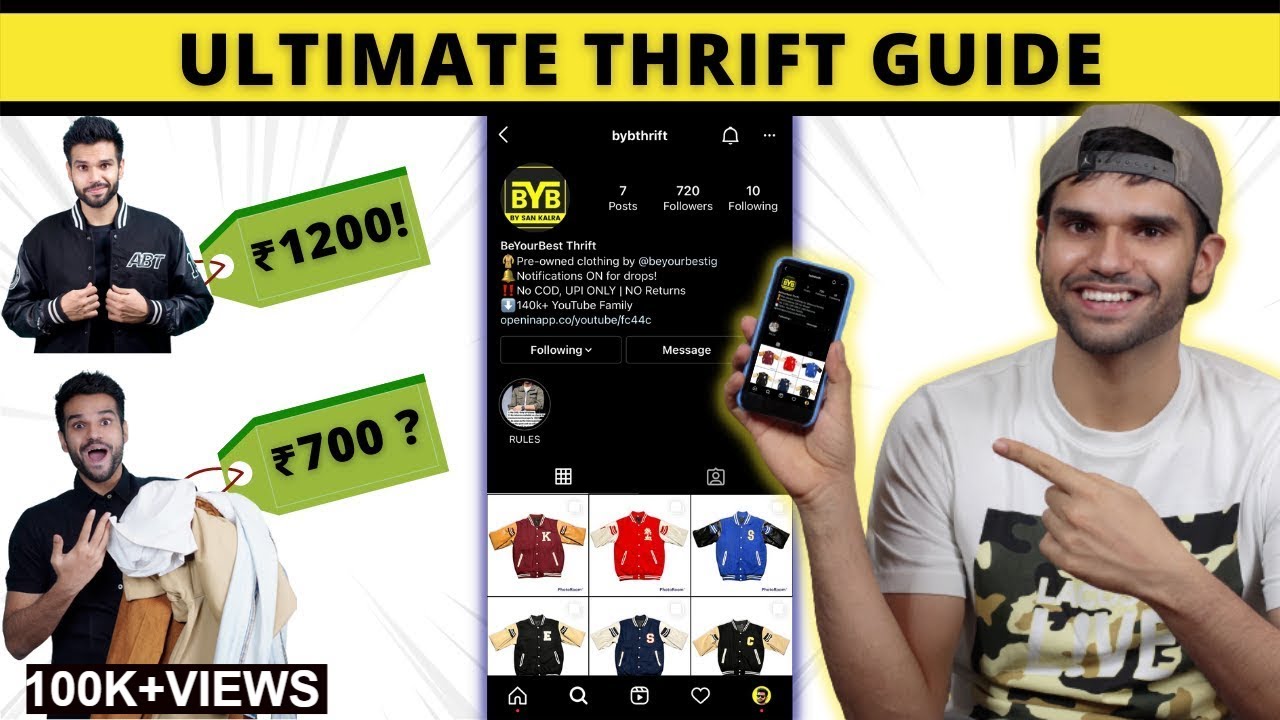 SAVE MONEY! - How To Thrift In India | Instagram Thrift Stores Shopping Guide | BeYourBest Fashion