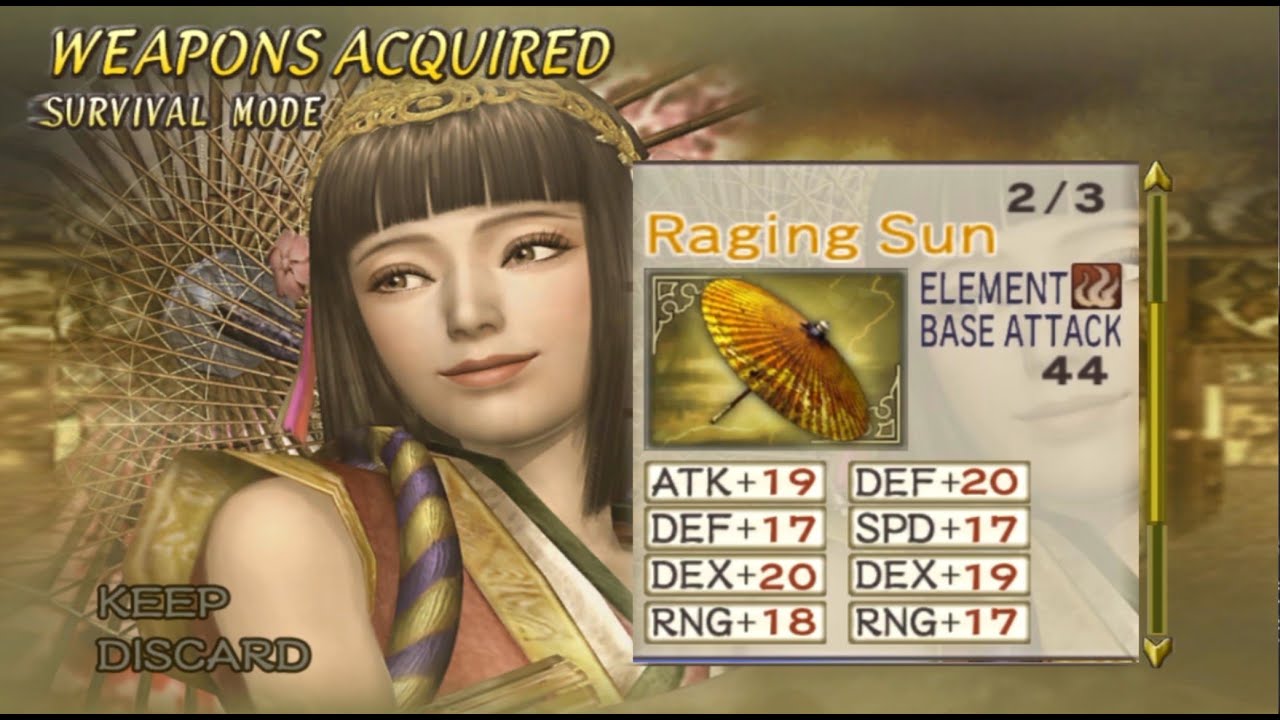 Get Okuni's 4th Weapon in Samurai Warriors 2 Guide