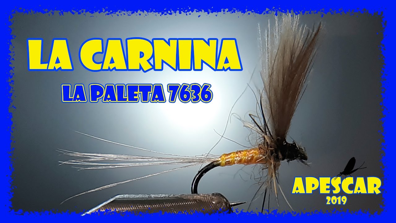 Montaje de Efémera Carnina | Técnica Avanzada de Atado | APescar