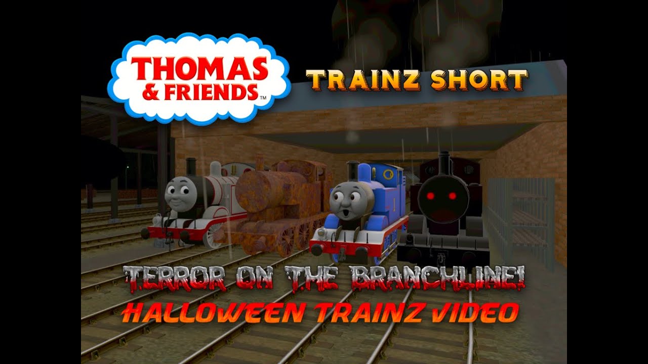 Thomas & Friends - Trainz Short - Terror on the Branchline! - Halloween Trainz Video