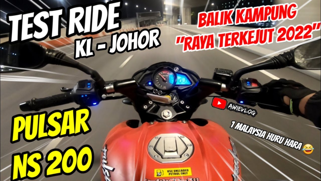 Pulsar NS200 | Test Ride Balik 