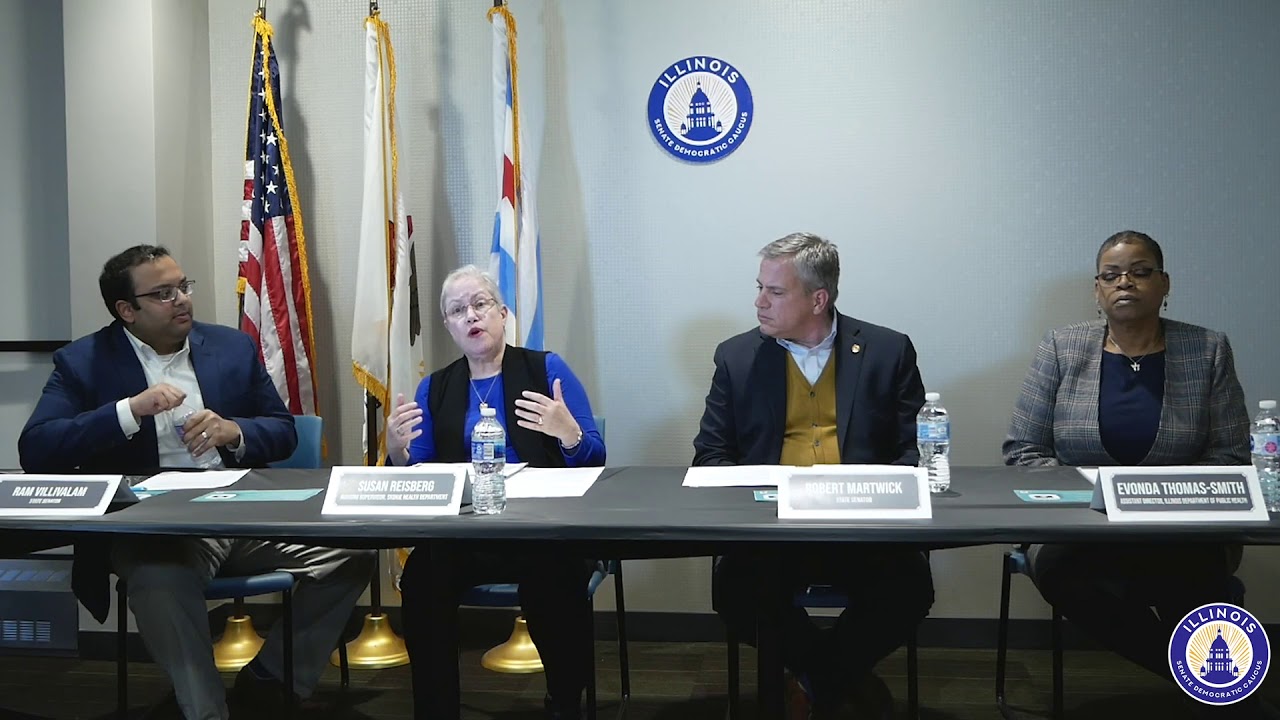Senator Robert Martwick & Ram Villivalam Facebook Live: COVID-19