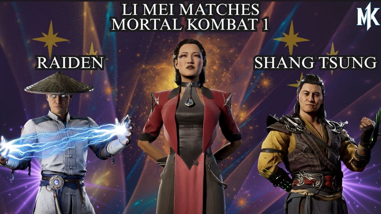 Going Against BUFFED RAIDEN and SHANG TSUNG In Mortal Kombat 1 | Li Mei Gameplay | MK1 Sets