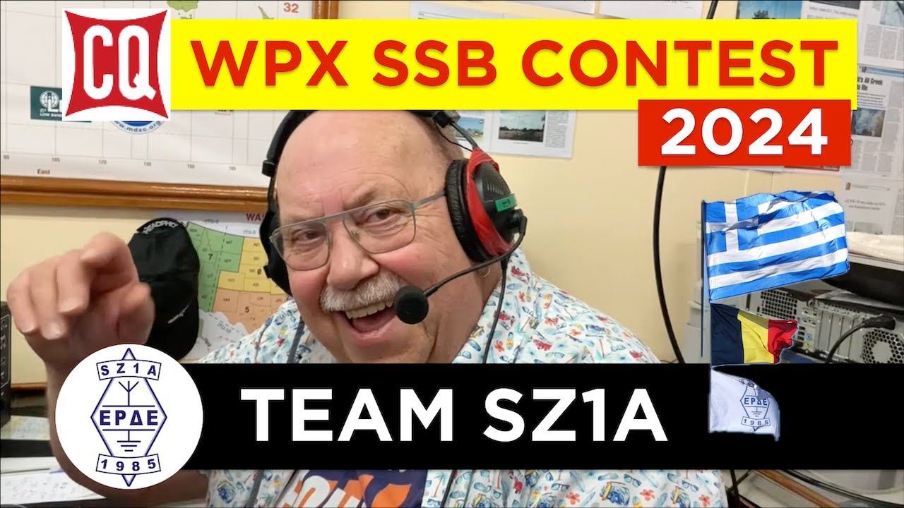 Team SZ1A in the CQ World Wide WPX SSB Contest 2024