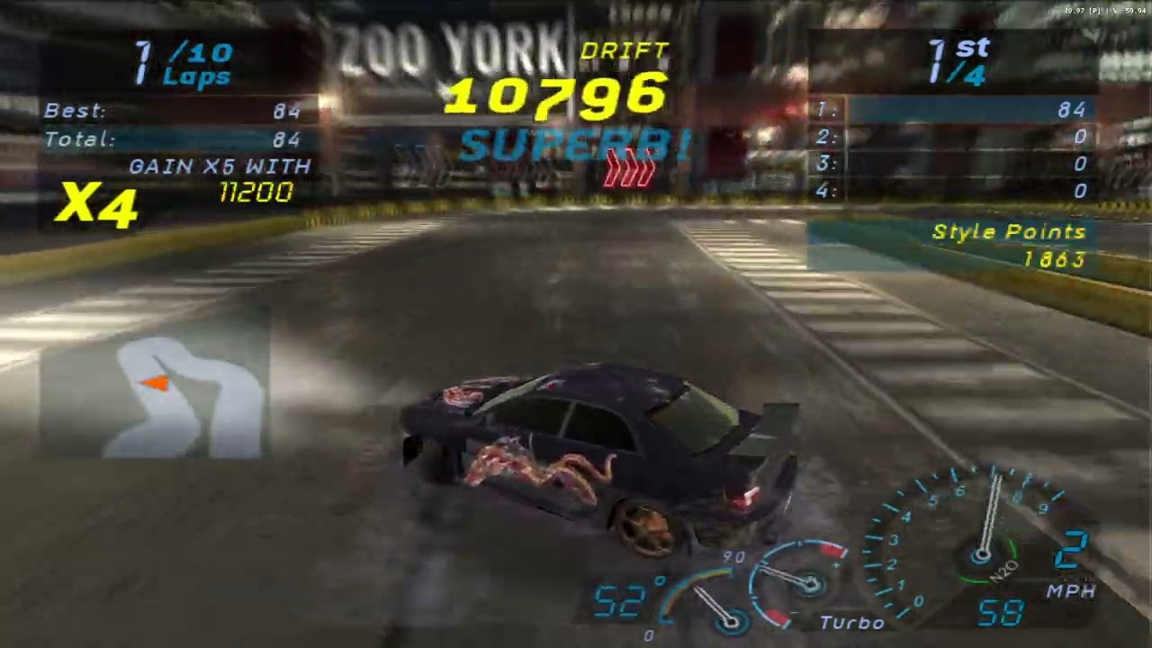 Need for Speed Underground - Remaining RA - Drifting for Days [NC]