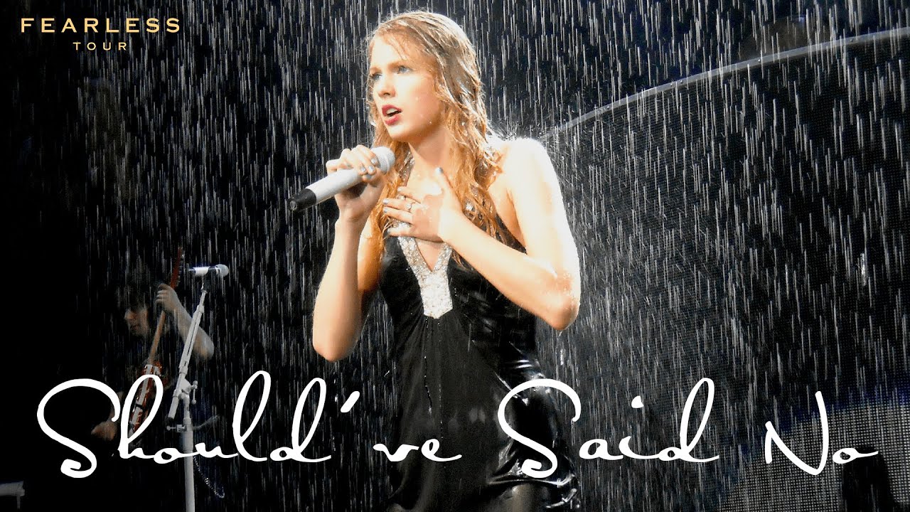 Taylor Swift - Should've Said No (Live on the Fearless Tour) | Full Performance