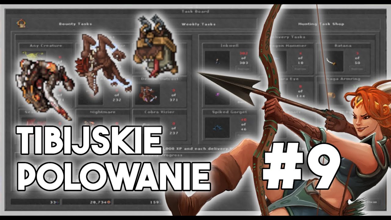 [PL] Tibia - Tibijskie Polowanie | Po co te BAJTINGI? #9