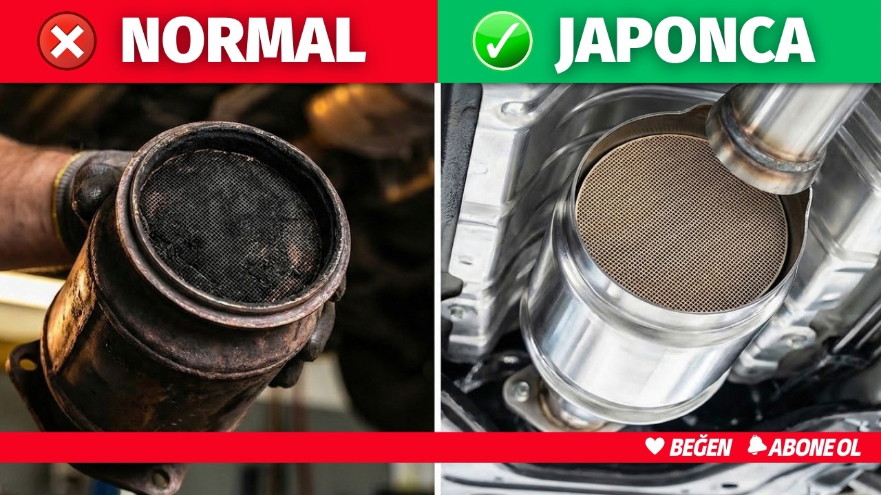 KATALİTİK KONVERTÖRÜNÜZÜ TEMİZLEYEN GİZLİ JAPON YÖNTEMİNİ AÇIKLIYORUM!