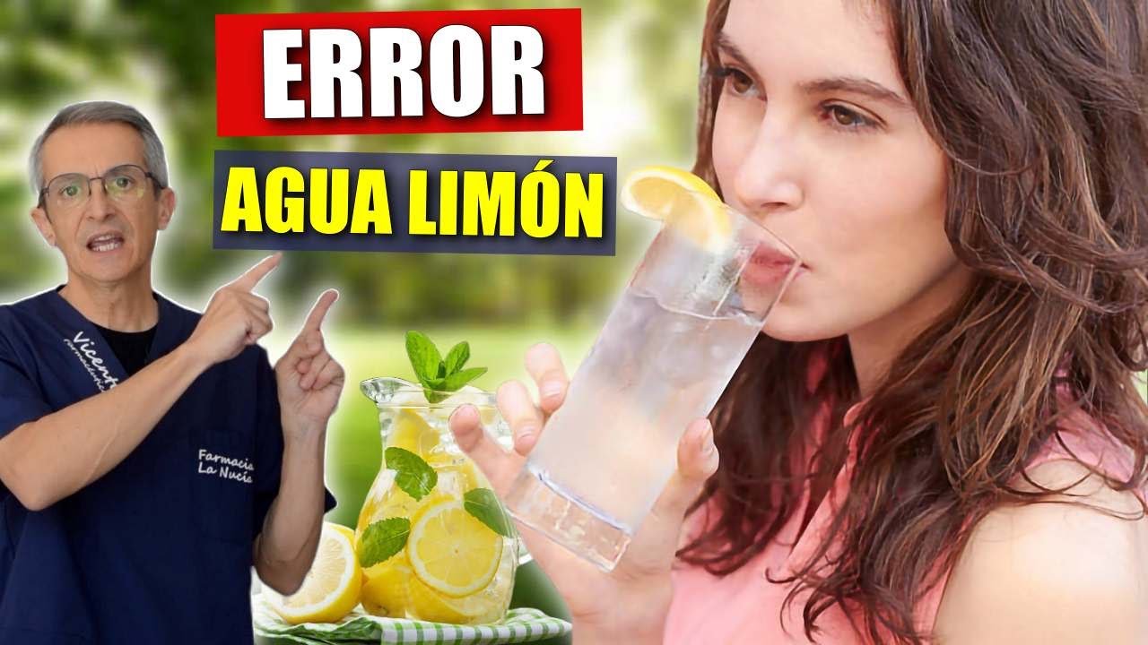 6 ERRORES que la gente comete al BEBER AGUA con LIMÓN (y ZUMO)