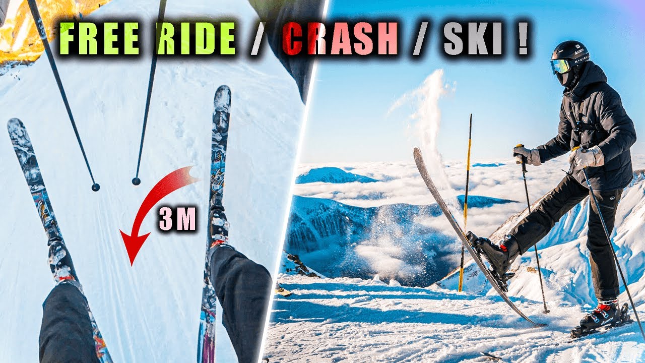 Des gamelles t’as peur ! 1 Semaine de ski à La Foux D'allos...
