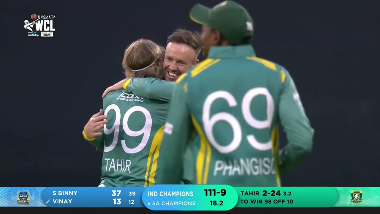 India Champions vs South Africa Champions | WCL S2 2025 | Highlights | Hindi | NCCC Stadium