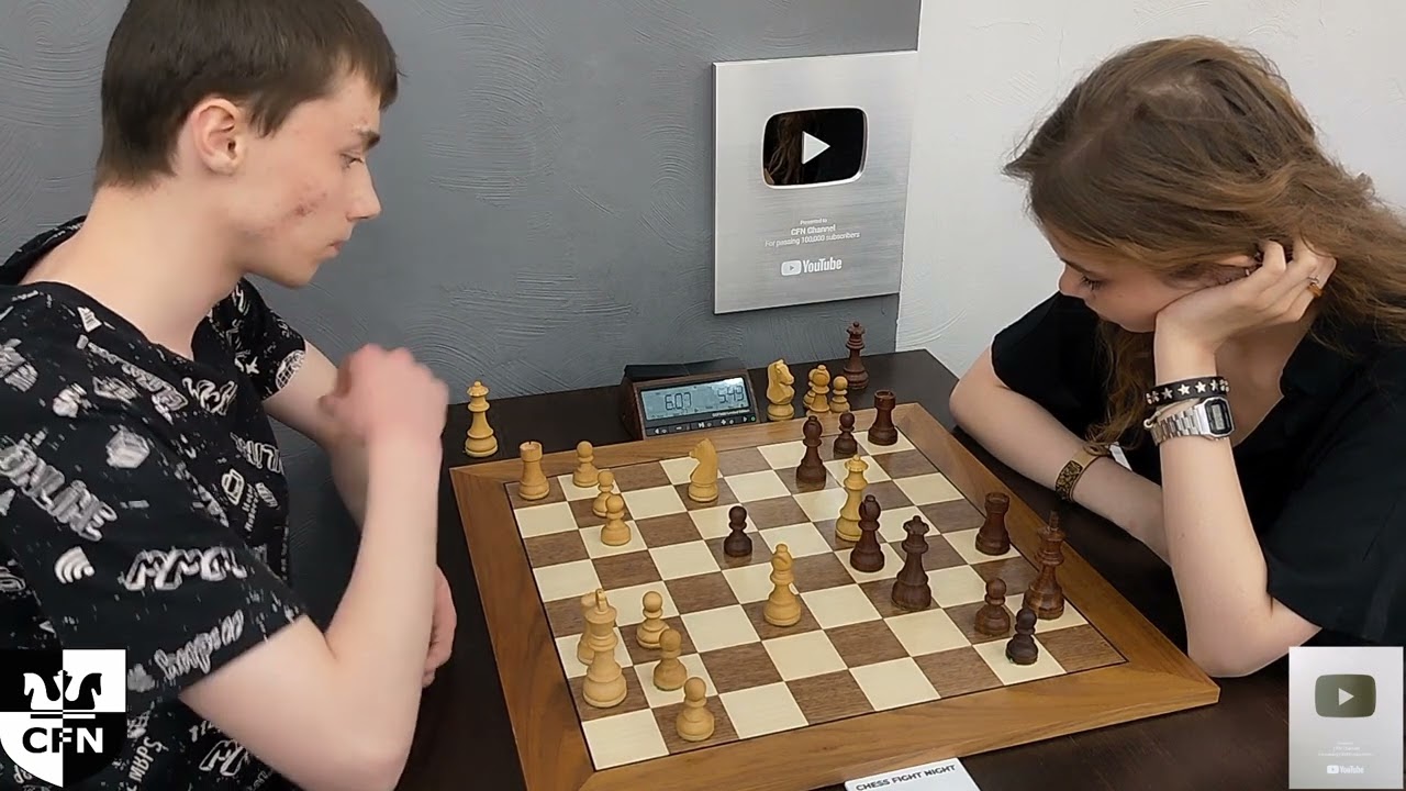 A. Guseynov (1633) vs M. Arzhanova (1493). Chess Fight Night. CFN. Rapid