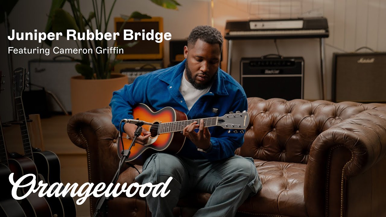 Juniper Sunburst | Rubber Bridge Guitar Neo-Soul Demo ft. Cameron Griffin | Orangewood