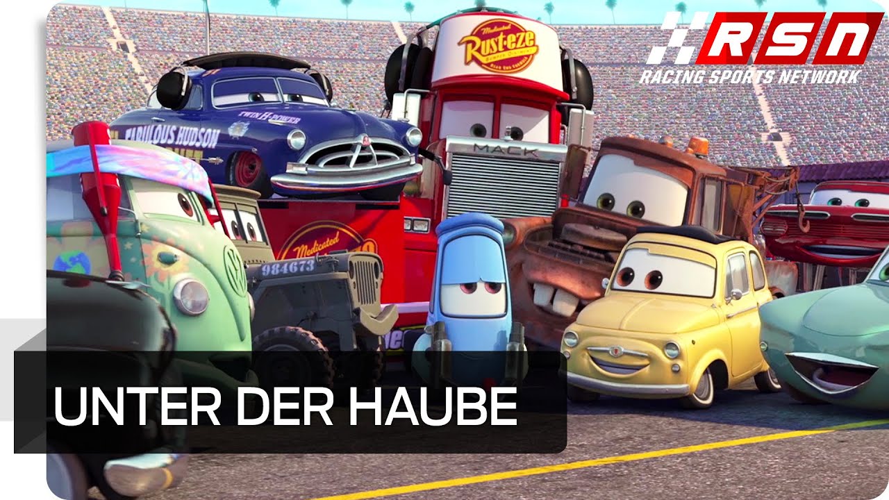 CARS Racing Sports Network: Unter der Haube mit Guido und Luigi | Disney•Pixar HD