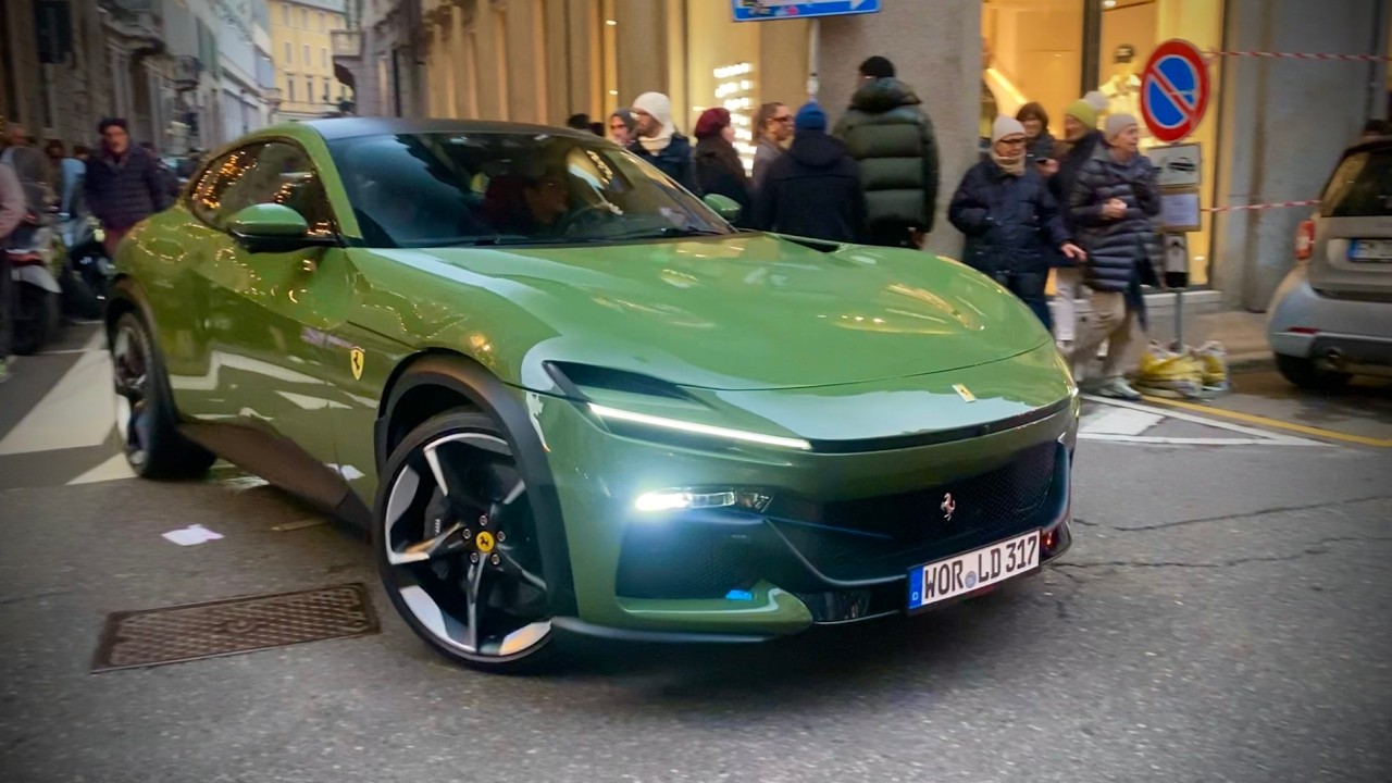 Supercars in Milan December 2024 | Gemballa Mirage GT, Koenigsegg CCX, Lamborghini Diablo GT & More!