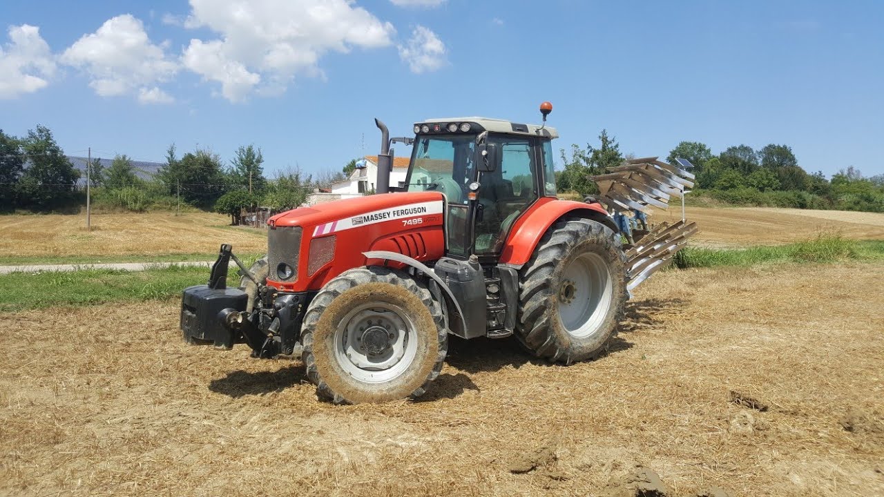 MASSEY FERGUSON 7495 Dyna-VT + LEMKEN VARI-OPAL 9N | ARATURA 2018