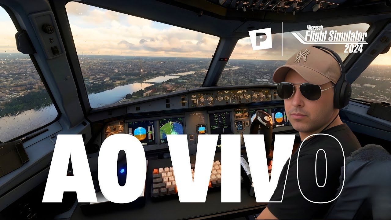 ✈️ CARREIRA DE PILOTO AO VIVO! | MICROSOFT FLIGHT SIMULATOR | RUMO À LINHA AÉREA | PC 🌍🛫