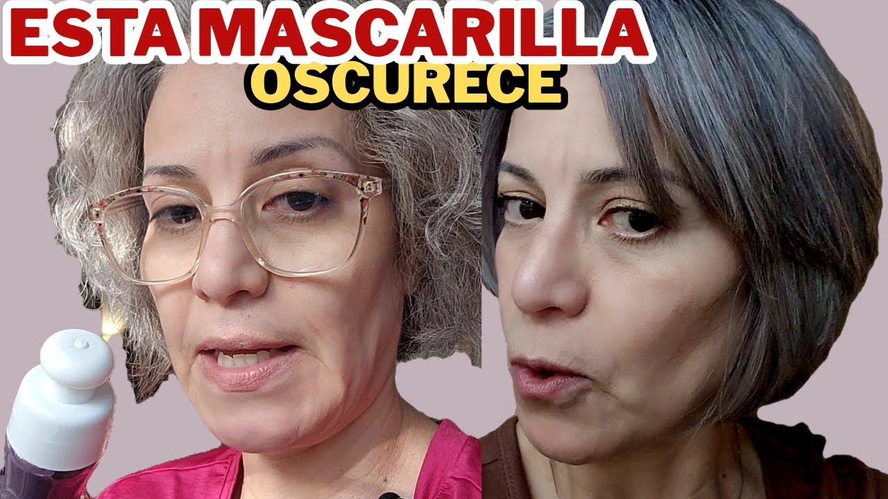 PROBANDO MASCARILLA COLOR HUMO, PARA MIS CANAS. 