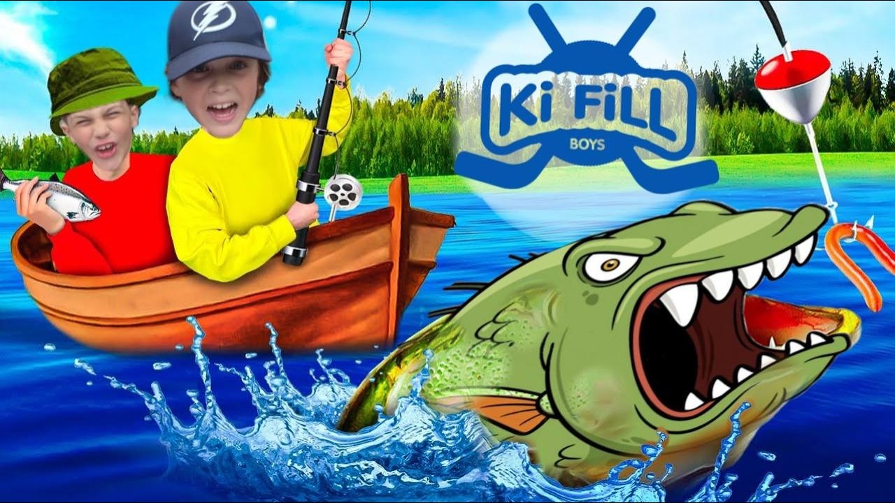 УДАЧНАЯ РЫБАЛКА летом с KiFill boys РЫБАКИ!