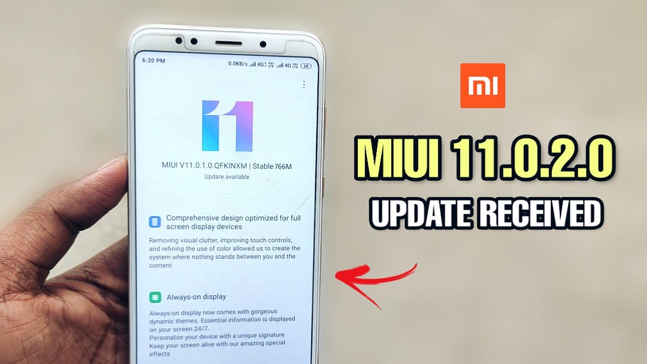 Finally! MIUI 11.0.2.0 Stable Update For Redmi Note 5 & Others
