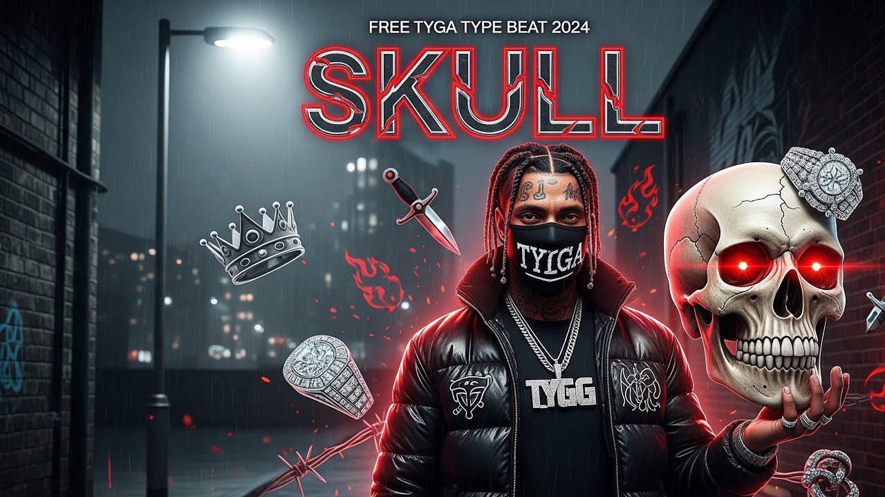 [FREE] Tyga Type Beat - Skull | Hiphop Instrumental | Drill Type Beat x Uk Drill Type Beat 2024