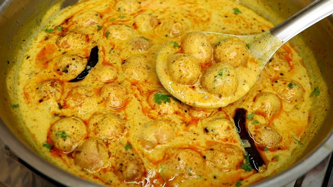 रुई जैसे नरम पकौड़े वाली राजस्थानी कढ़ी। Pakoda Kadhi Recipe | Kadhi Pakora Recipe | Kadhi Recipe