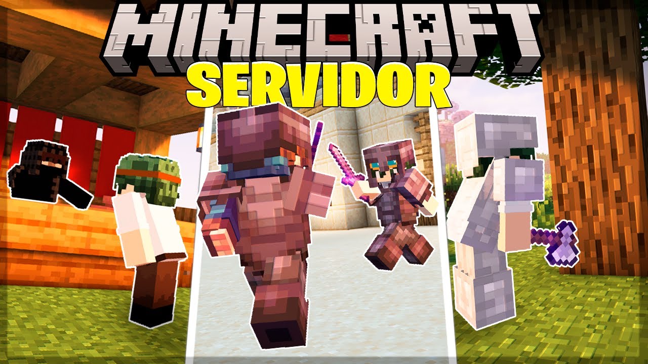 🔥NOVO MEGA SERVIDOR BRASILEIRO SURVIVAL PARA BEDROCK/JAVA!!🔥