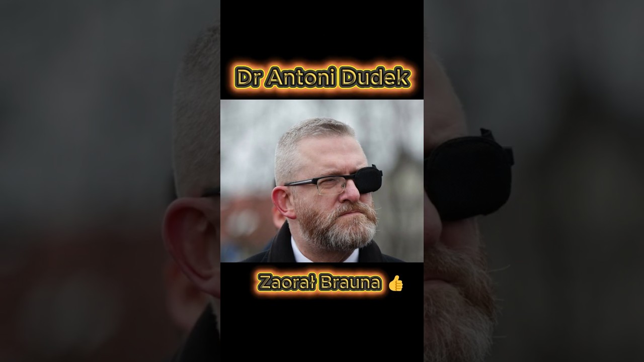 Dr Antoni Dudek zaorał Brauna👍 