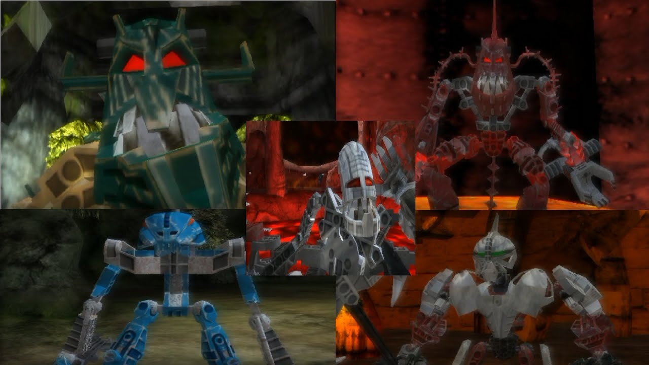 Bionicle Heroes All Bosses, Cutscenes and Piraka Playground (Without any upgrades)