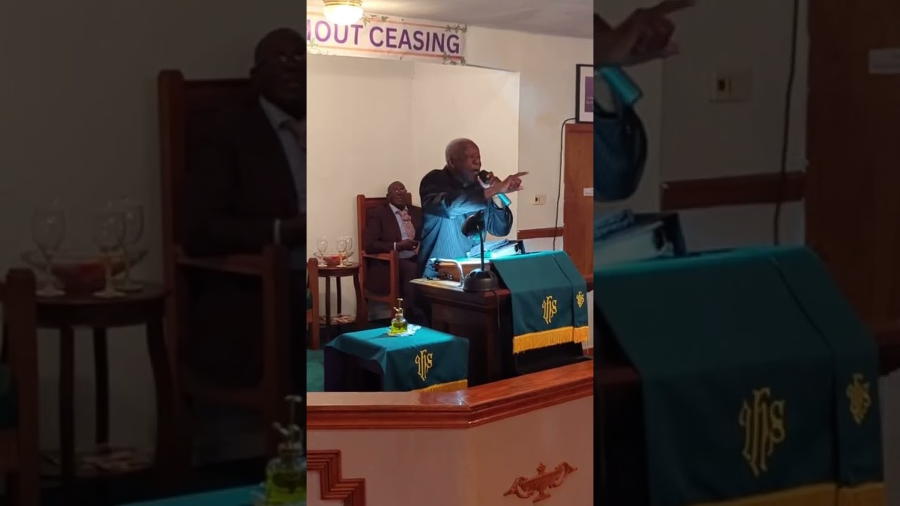 Pastor H.E. Dixon live at The Place Of Prayer Tabernacle