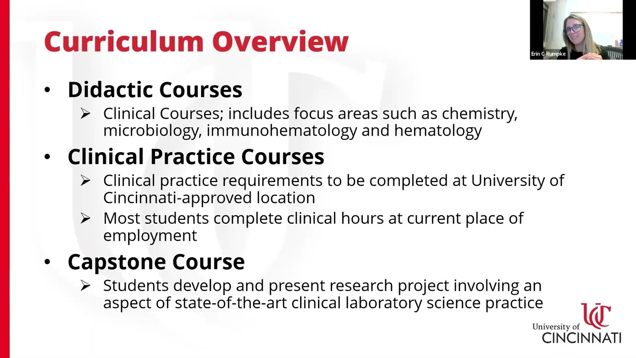 Summer 2023 Information Session: Bachelor of Science in Medical Laboratory Science