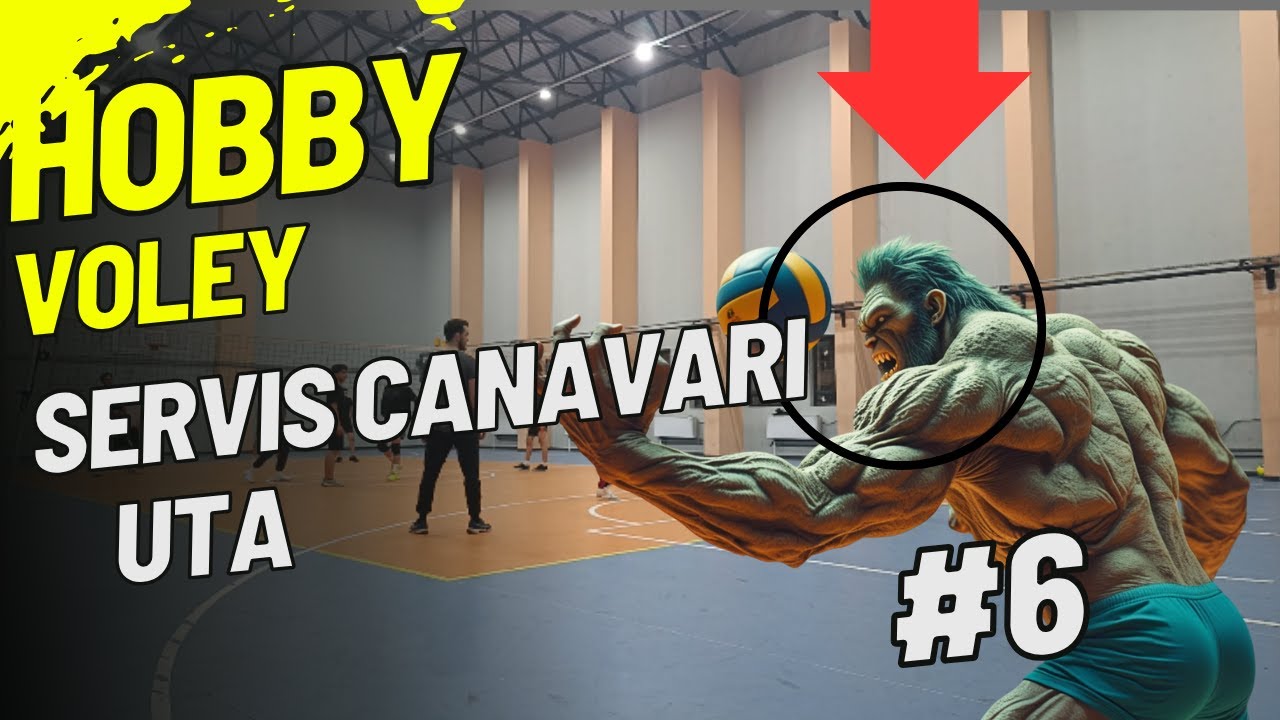 Servis Canavarı UTA | Hobby Voleybol🏐| utaLOG #6